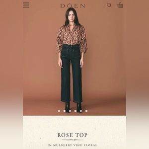 Doen Rose top